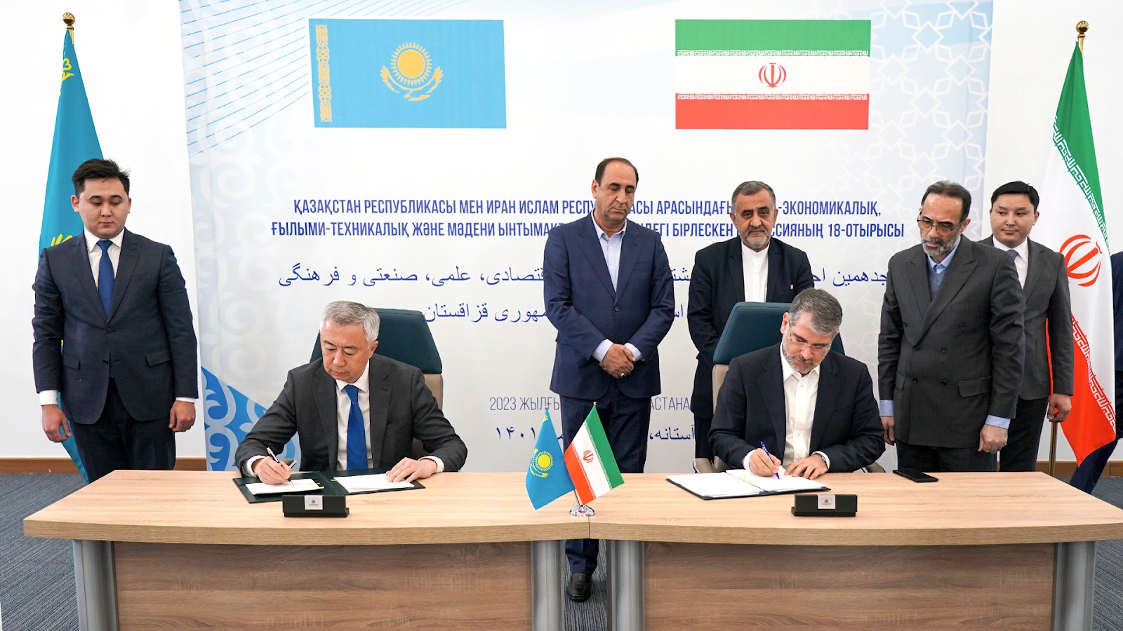 Казахстан и Иран создадут совместную компанию в сфере торговли и сельского хозяйства