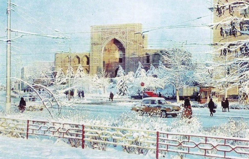 Ташкент завалило снегом, в Киргизии ожидается -38
