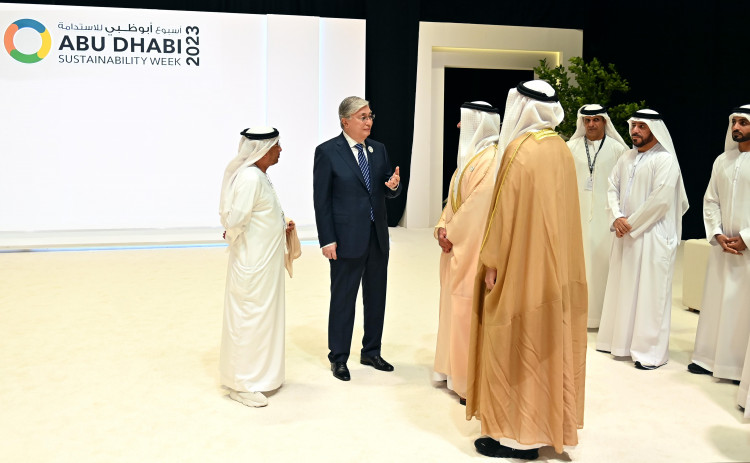 Токаев принял участие в саммитеа «Неделя устойчивого развития Абу-Даби»