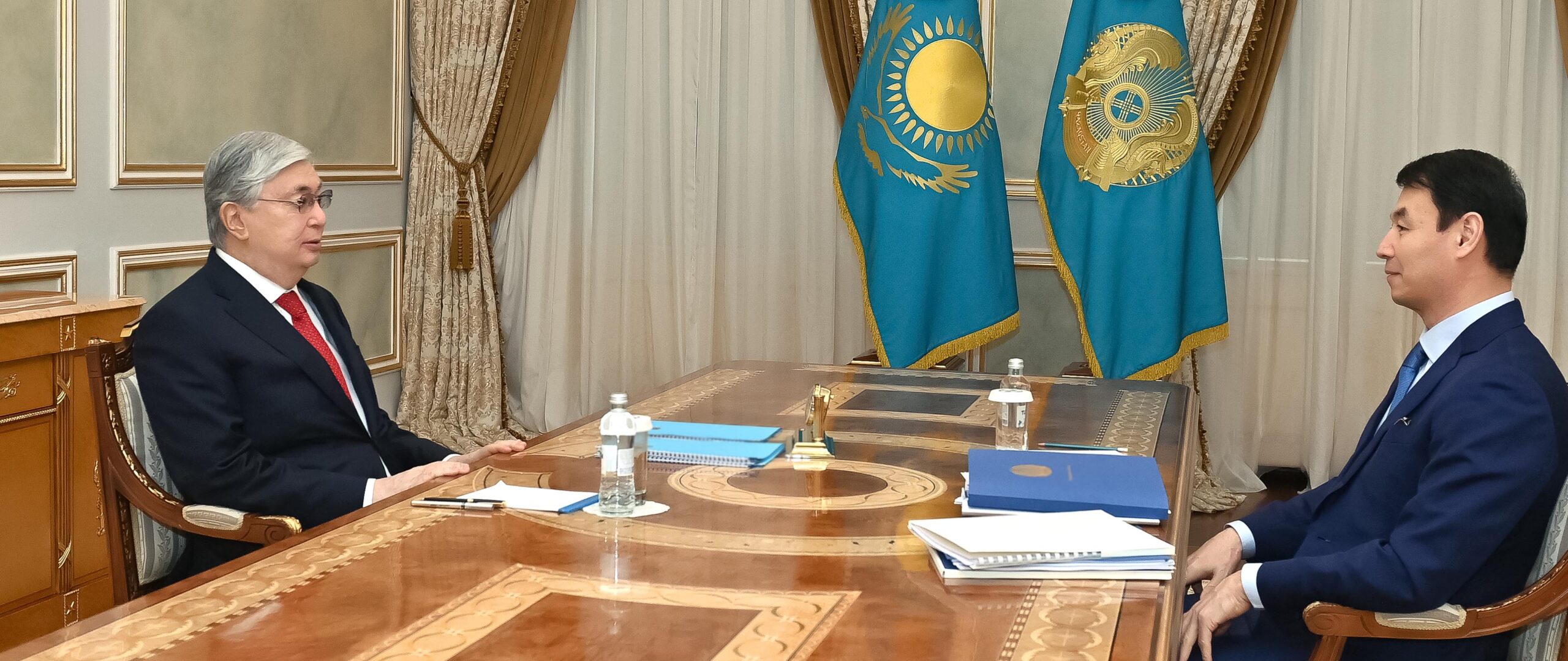 Акимы Туркестанской, Мангистауской, Карагандинской и Северо-Казахстанской областей отчитались Президенту о проделанной в 2022 году