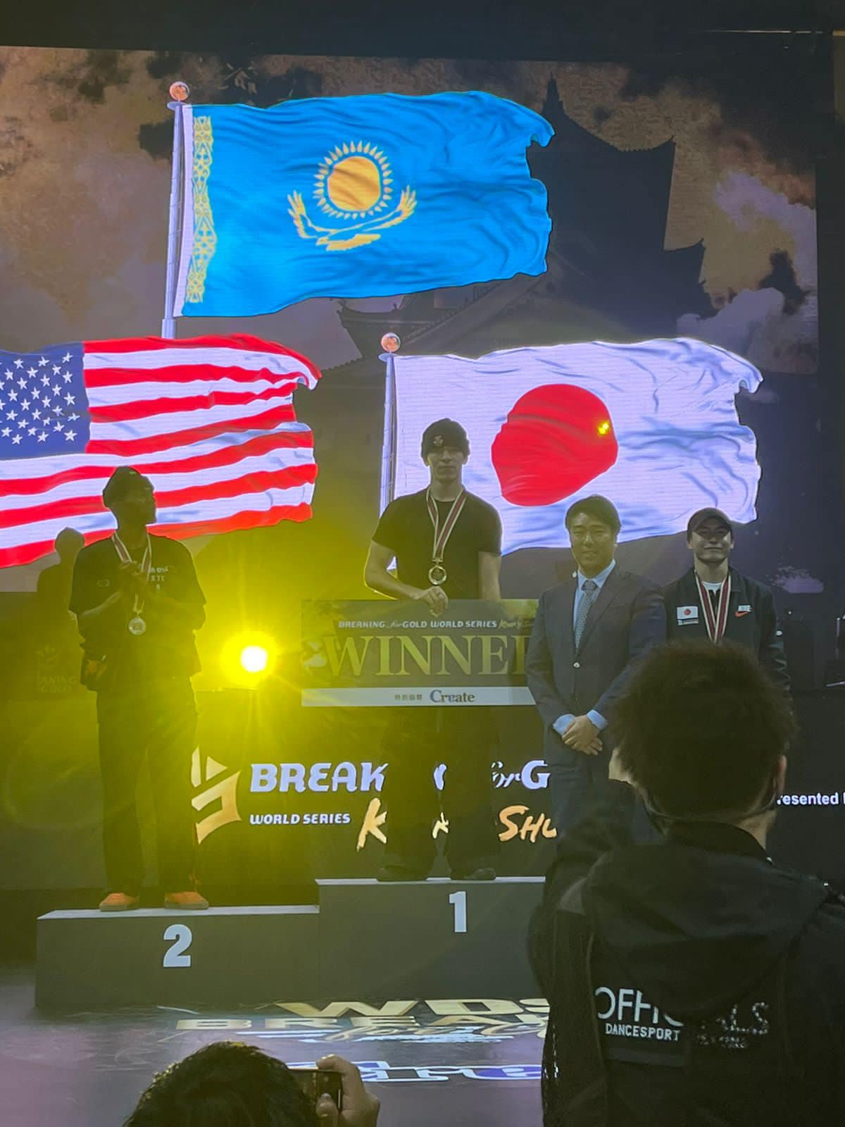 Громкая победа: Казахстанец А.Закиров в Японии обошел сильнейших танцоров из 48 стран мира
